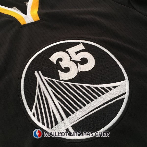 Maillot Authentique Manche Courte Golden State Warriors Duarant 35 Noir